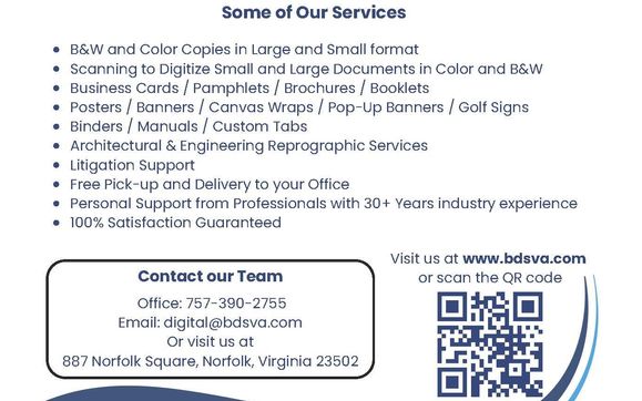 BDS Printing Services by Business Document Solutions