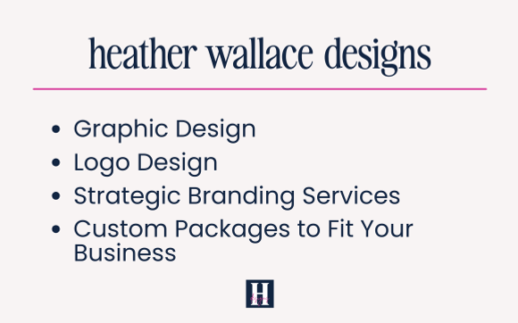 Graphic Designer by Heather Wallace Designs