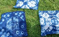 Indigo Shindigo - indigo dye with shibori shape-resist workshop by Indigo Tails
