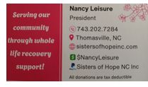 Women's Support Services by SISTERS OF HOPE NC INC