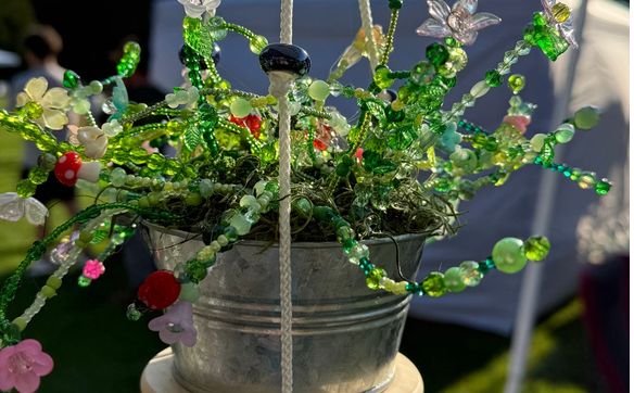 Hanging Forever plant by Fancy Sticks Boutique