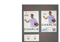 "I am Charlie" Sponsored T-Shirt Prototype by SponsoredFundraising