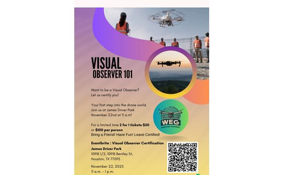 Visual Observer Training by WILLIAMS ENVIRONMENTAL GROUP, LLC.