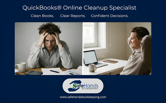 QuickBooks Online Cleanups by Safe Hands Bookkeeping
