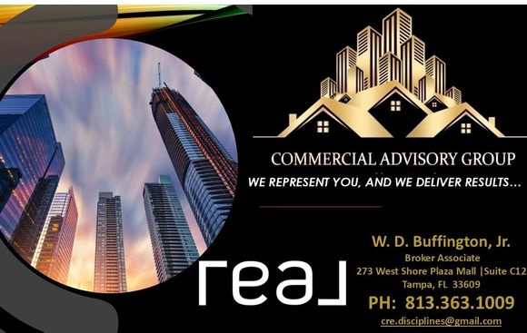 Buyer Representation by Commercial Advisory Group…. Powered by Real Brokerage, LLC.