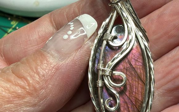 Handmade wire wrapped Jewelry  by Tranquil Soul Crystal Boutique