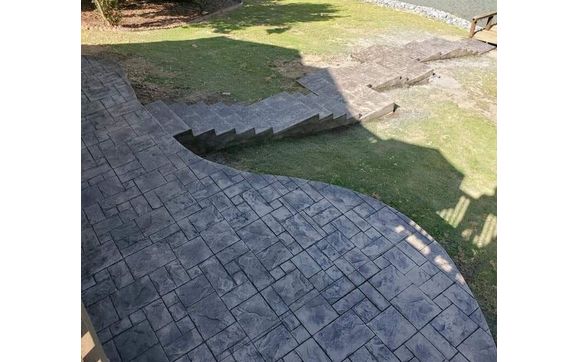 Concrete Patios by Diamond & Concrete Construction