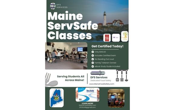 Maine ServSafe Classes by DFS Services