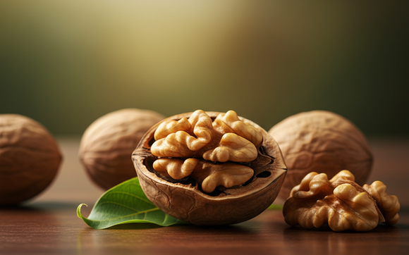 Fresh Chandler Walnuts by Beauchamp Bend (pronounced "Beach um")