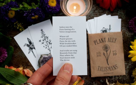 Plant Ally Talisman Cards by Velvetback
