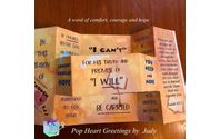 Pop Heart Greetings by My Inspirational Gifts