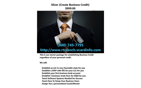 Silver (Create Business Credit) by RTC Ranch Funding LLC