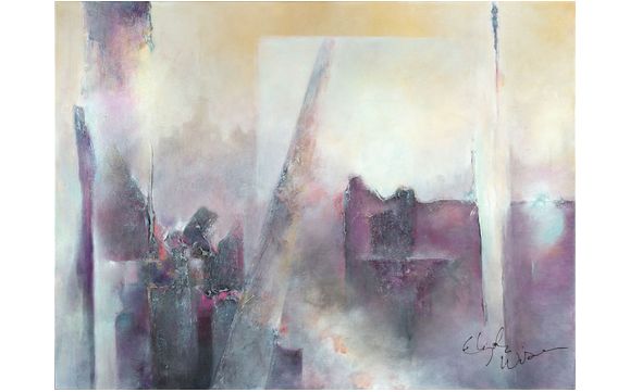ELIZABETH WISEMAN'S abstracted landscapes are both unearthly and somehow familiar. by ELIZABETH WISEMAN