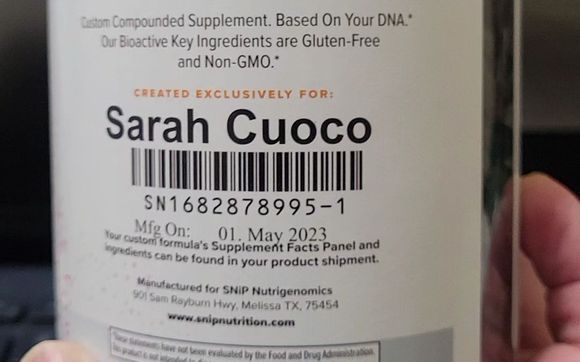 We Remove the Guesswork and Hassle From Your Nutritional Needs by Sarah Cuoco, Genetic Wellness Advisor | Certified Gut Health Nutrition Specialist