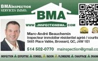 Home inspection / commercial inspection / trouble shooting by BMAinspection,Marc-Andre Beauchemin Inspecteur  (CMI) (AIIICQ) et Courtier immobilier.