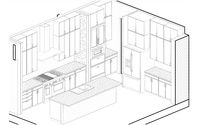 Kitchen Layout by Arellano Custom Designs, LLC