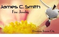 3.02ct Ruby & Diamond Slide by JAMES C SMITH Fine Jewelry