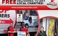 FREE Deliveries of your company's donations by Nonstop Couriers