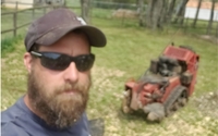 Stump grinding by Callahan Tree Care