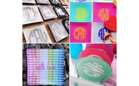 colorful glass trays for any occasion by Small Fry Press