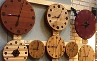 Wooden Clocks by 2Puggles