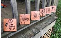 cork coasters by 2Puggles