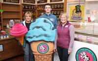 Super premium dipped ice cream by Sweet Street Candies and Goodies