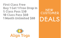 New Customer Deals by Align Yoga