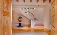 Wood flooring, stairs by Custom Hardwood Floors