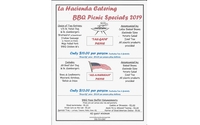 Summer BBQ Specials  by La Hacienda Catering