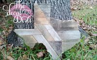 Reclaimed Rustic Wood State Signs! by The Decal Diva