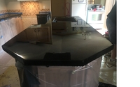 Epoxy counter tops for kitchens. by Treasured Timber Texas