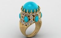 cad jewelry design by Richard Berman custom jewelry designs