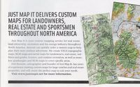 Custom maps throughout North America by Just Map It