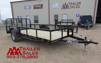 East Texas Single Axle Utility Trailer 77"x14' GVWR 2990 $1,265 by AAA Trailer Sales LLC