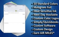 Computer / Laser Cheques for any Software Program by Print & Cheques Now Inc