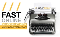 Proofreading & Editing by PaperBlazer