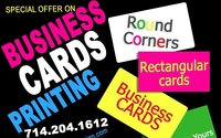 Business Cards and Flyers printing in Garden Grove Anaheim California by Tapia Design - Printing & Logo Design Services-Banners-Displays-Signs printing in Anaheim, California