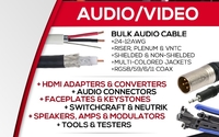 Audio/Video by Cable & Connections