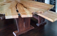 Live Edge Dining Tables by Nature's Knots Custom Furniture