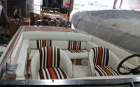 Boat upholstery by Sciacca's Upholstering & Design Center