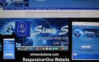 Responsive Web Design by Sims Solutions