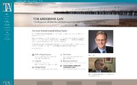 Website - Tim Anderson Law  by Websites for a Song