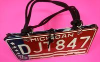License Plate Purse by License Plate Heaven.