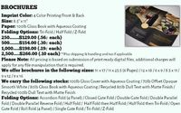 Brochure Pricing  by Faith Graphix - Printing You Can Trust ✨
