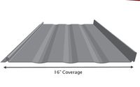 26 or 29 Gauge Standing Seam Panel by RCA Metal Supply