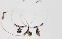 Guitar string sliders by elfstones by Liz