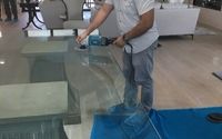 Glass Restoration and window cleaning by Fcisco's window scratch removal inc.