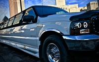 Ford Excursion 185" Super-Stretch Limousine by New Wave Limousine