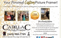 Custom Picture Framing Shop by CadillaC Art & Frame | You Bring It - We Frame It!